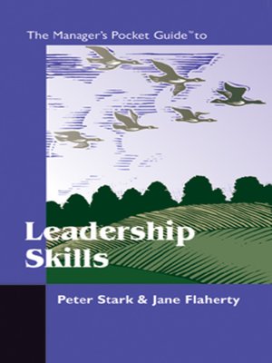 cover image of The Managers Pocket Guide to Leadership Skills